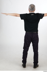 Whole Body Man T poses Asian Casual Slim Standing Street photo references